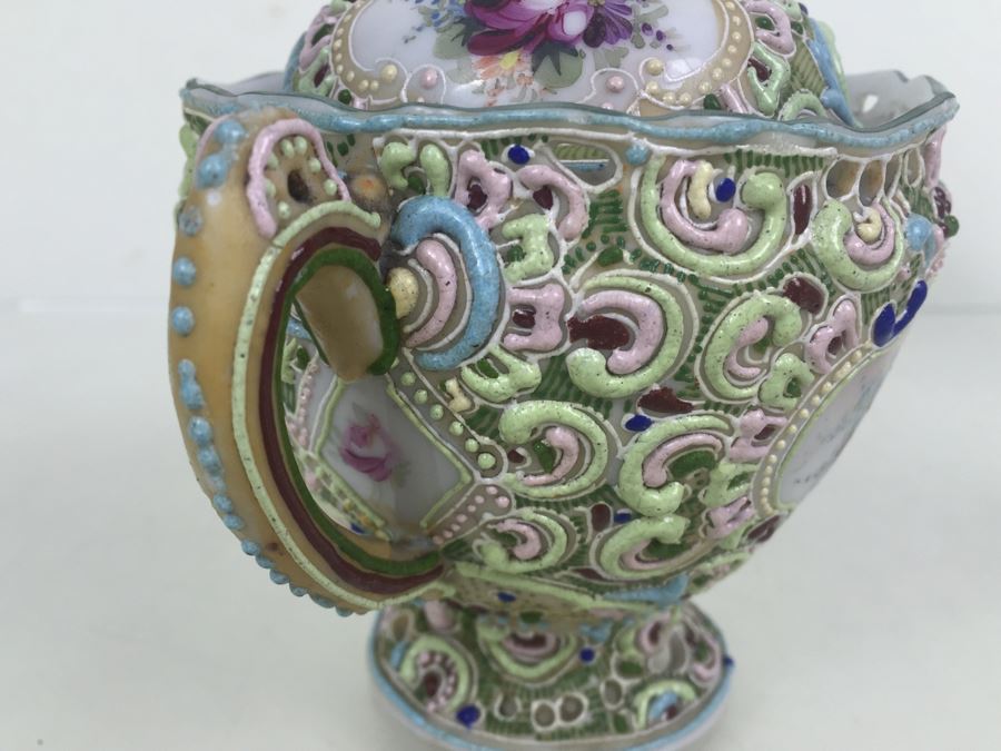 Ornate Japanese L R Nippon Tea Coffee Set [Photo 44]