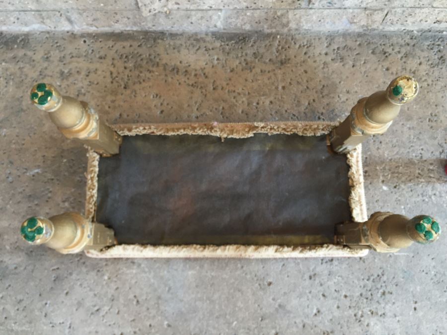 Vintage Upholstered Bench [Photo 3]