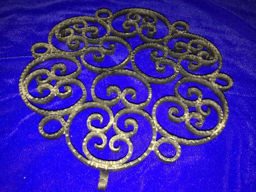 Large Wrought Iron Trivet