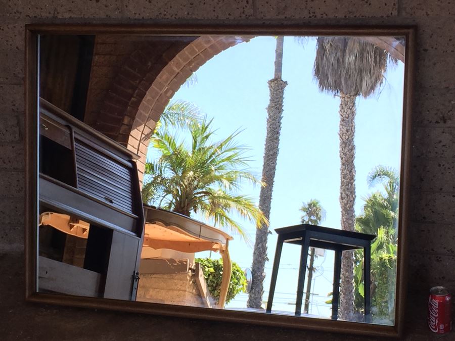 John Van Koert For Drexel Mid-Century Modern Projection Mirror - Goes With Drexel Chest Of Drawers In This Auction [Photo 8]