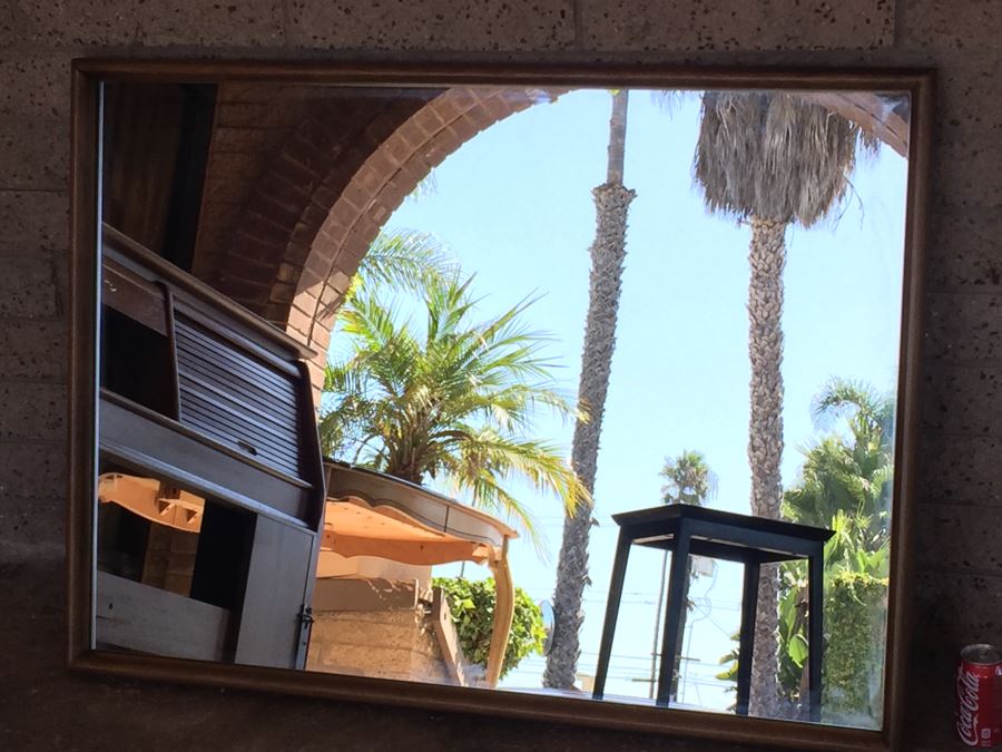 John Van Koert For Drexel Mid-Century Modern Projection Mirror - Goes With Drexel Chest Of Drawers In This Auction [Photo 9]