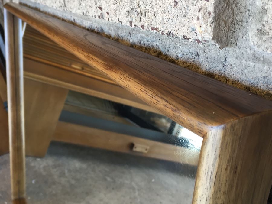 John Van Koert For Drexel Mid-Century Modern Projection Mirror - Goes With Drexel Chest Of Drawers In This Auction [Photo 2]