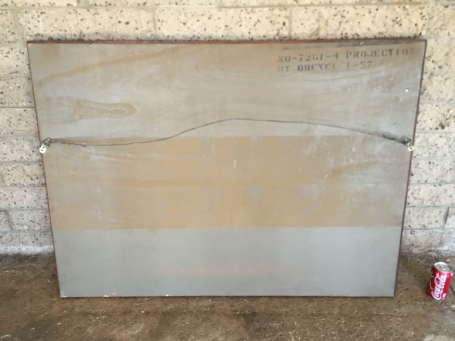 John Van Koert For Drexel Mid-Century Modern Projection Mirror - Goes With Drexel Chest Of Drawers In This Auction [Photo 3]