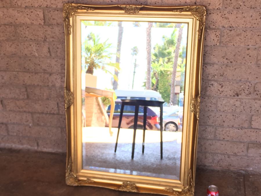 Windsor Art Gilt Frame Beveled Glass 24 x 36 Wall Mirror [Photo 5]
