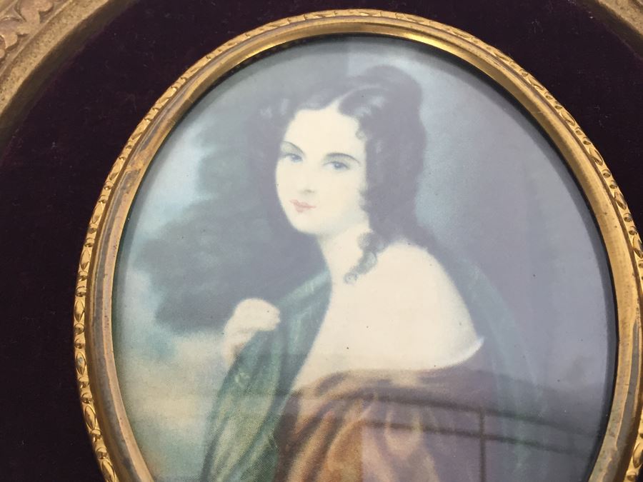 Set Of 4 Vintage Framed Portrait Prints By A Cameo Creation [Photo 5]