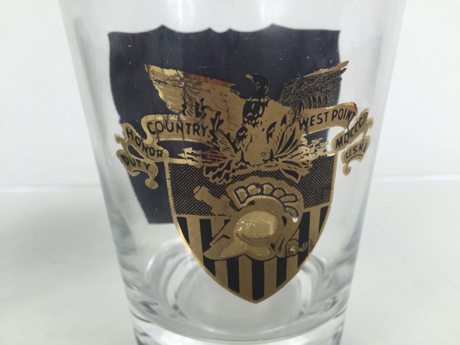 Set Of 3 West Point Glasses [Photo 5]