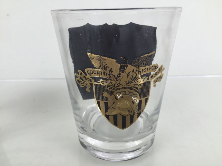 Set Of 3 West Point Glasses [Photo 4]