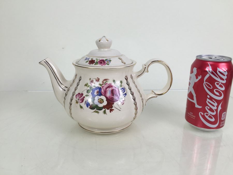 Sadler England Hand Painted Tea Pot [Photo 4]