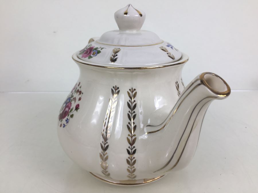 Sadler England Hand Painted Tea Pot [Photo 8]