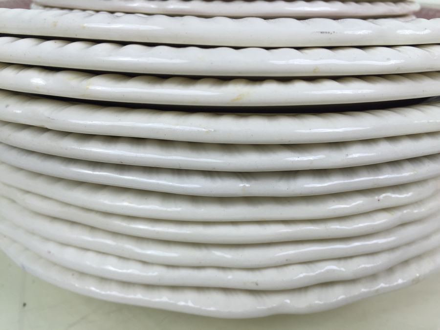 Spode's Tower Copeland England Red Transferware Plates [Photo 7]