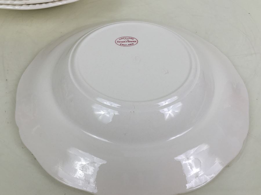 (12) Spode's Tower Copeland England Red Transferware Bowls [Photo 9]