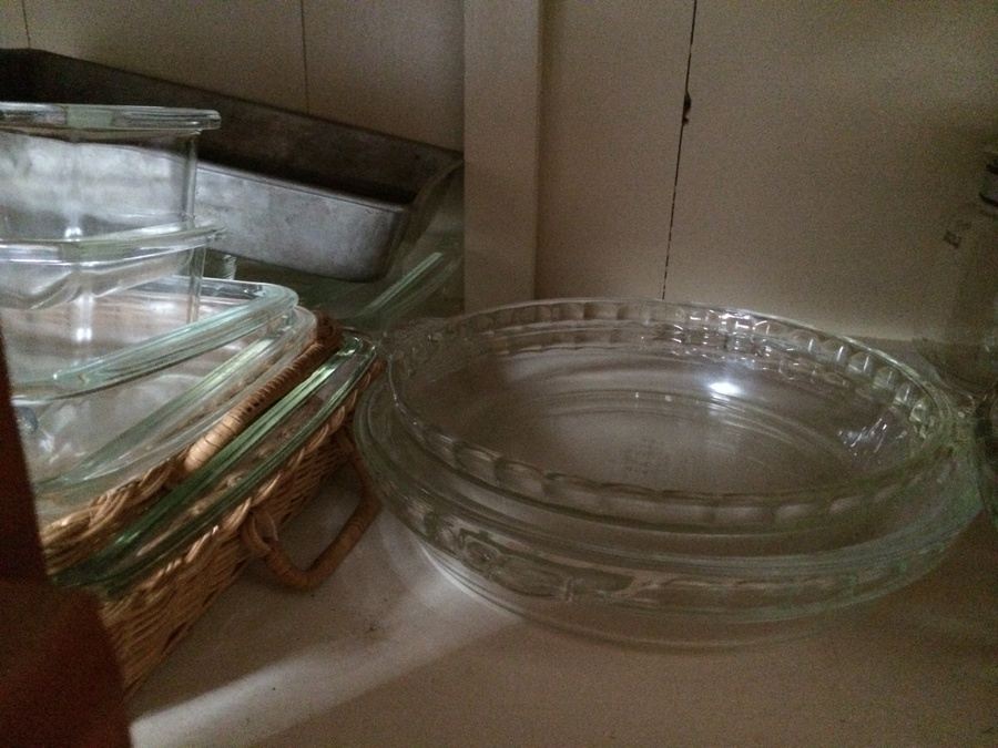 Cabinet Full of Bowls and Caserole Dish Lot [Photo 10]