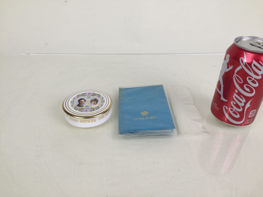 Coalport China England The Prince Of Wales And Lady Diana Spencer Locking Candy Box Limited Edition 579 Of 2,000 [Photo 4]