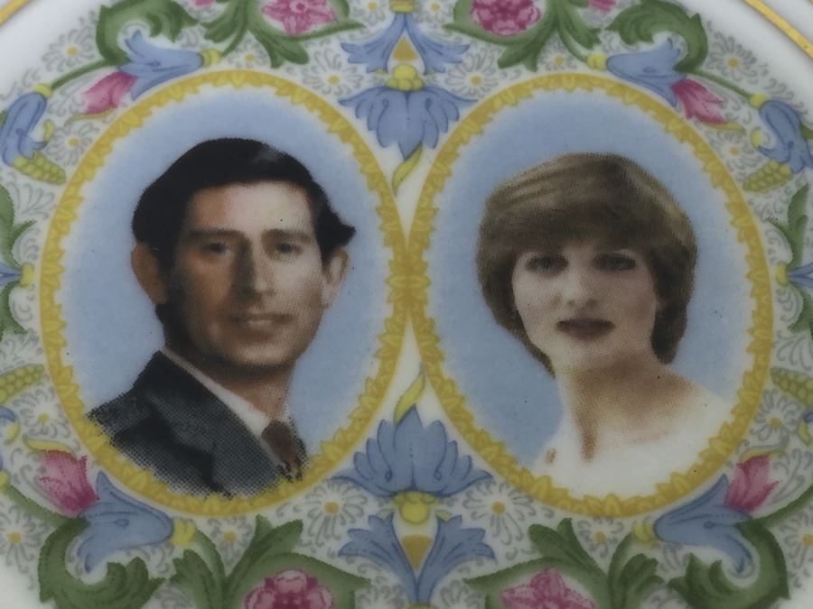 Coalport China England The Prince Of Wales And Lady Diana Spencer Locking Candy Box Limited Edition 579 Of 2,000 [Photo 6]