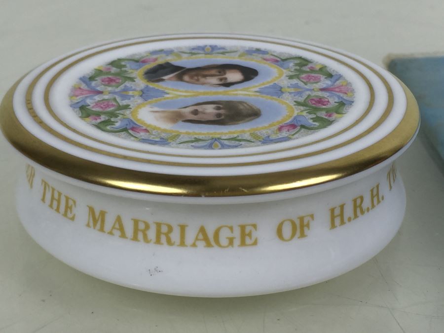 Coalport China England The Prince Of Wales And Lady Diana Spencer Locking Candy Box Limited Edition 579 Of 2,000 [Photo 8]