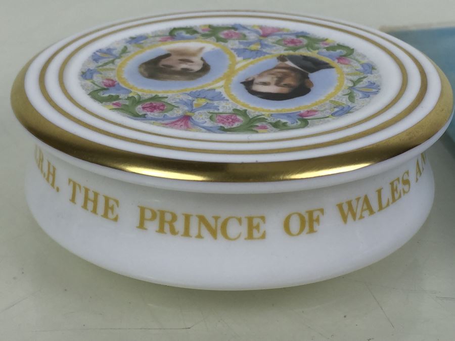 Coalport China England The Prince Of Wales And Lady Diana Spencer Locking Candy Box Limited Edition 579 Of 2,000 [Photo 9]