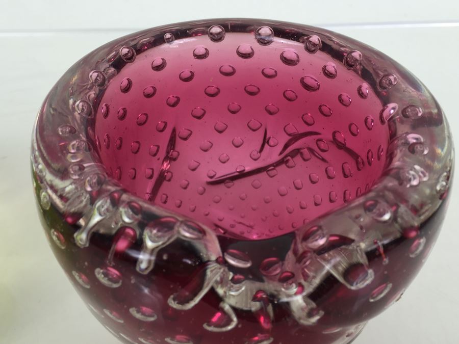 Pair Of Murano Art Glass Pieces [Photo 4]