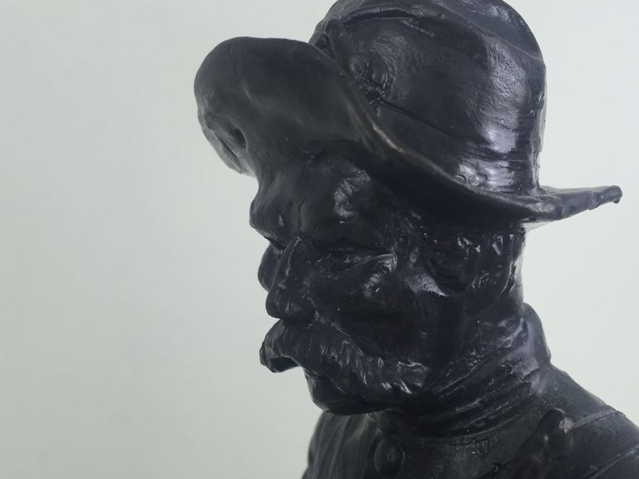 Trooper Of The Plains By Frederic Remington Bronze Statue Limited Edition 1 Of 100 [Photo 8]