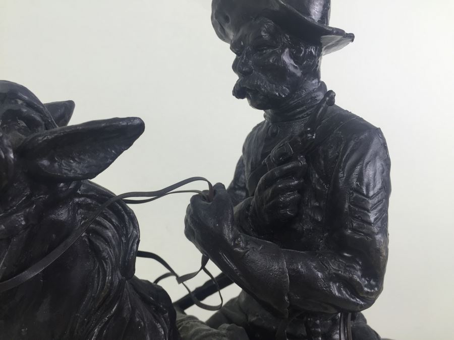 Trooper Of The Plains By Frederic Remington Bronze Statue Limited Edition 1 Of 100 [Photo 10]