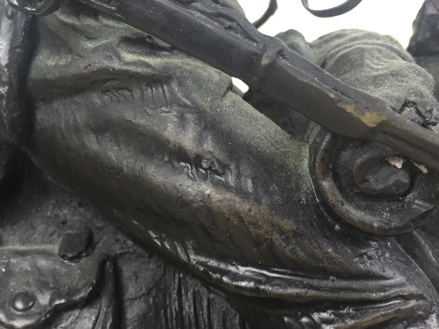 Trooper Of The Plains By Frederic Remington Bronze Statue Limited Edition 1 Of 100 [Photo 24]