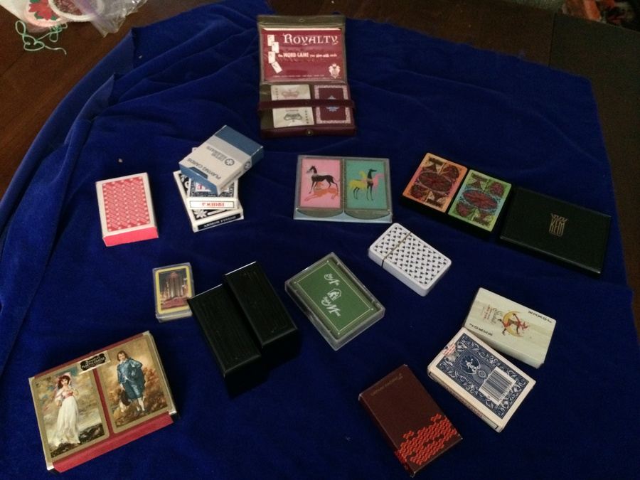 Vintage Playing Card Lot - KEM Plastic Playing Cards