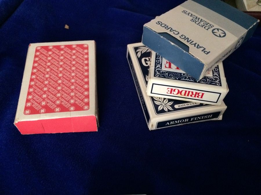 Vintage Playing Card Lot - KEM Plastic Playing Cards [Photo 6]
