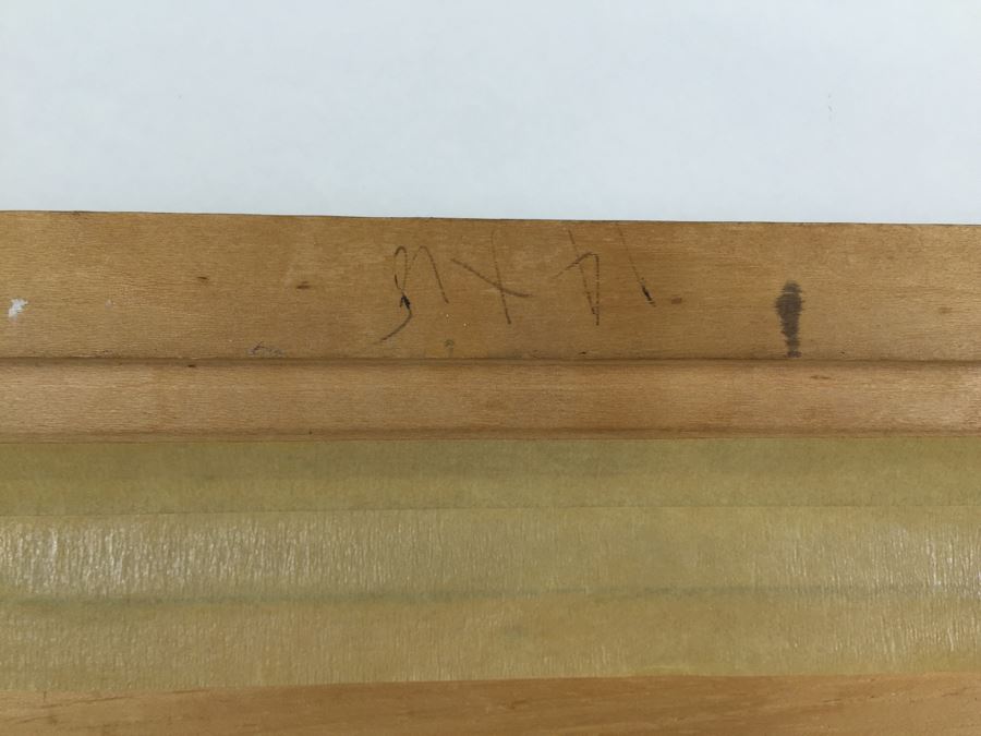 Original Oil Painting On Canvas Of Woman In Prayer Under Candlelight Signed By Artist [Photo 10]