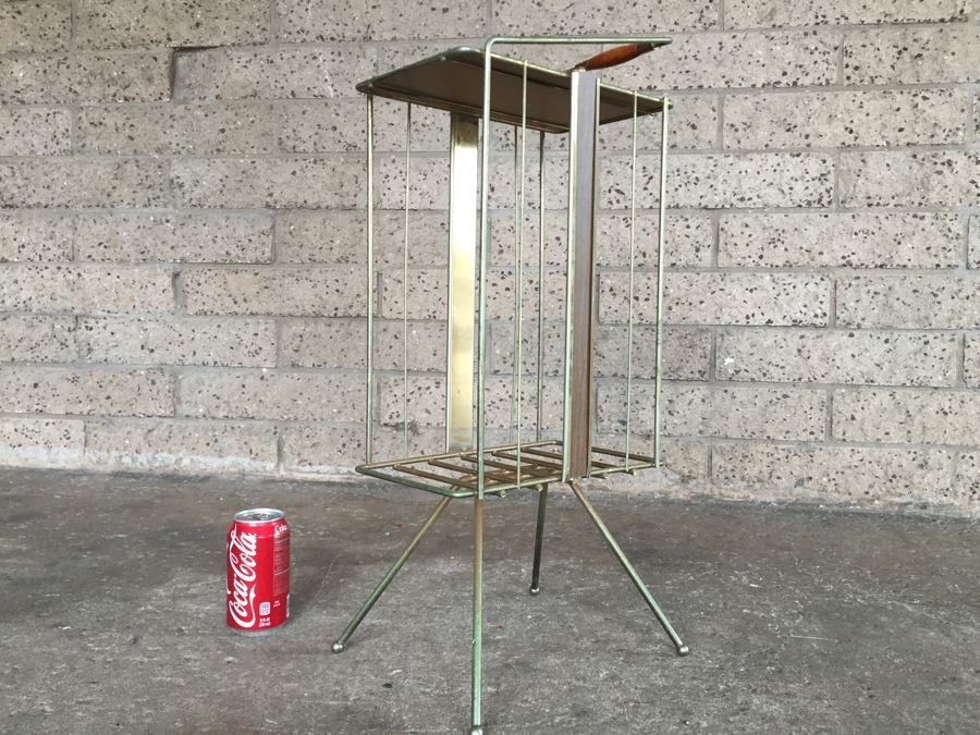 Mid-Century Modern Magazine Rack [Photo 2]