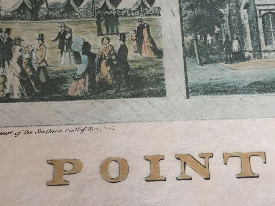 Pair Of Framed West Point Army Military Academy Prints [Photo 22]