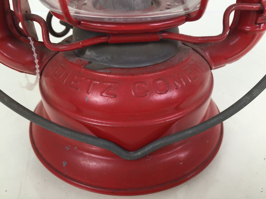 Dietz Comet Oil Lantern Red [Photo 5]