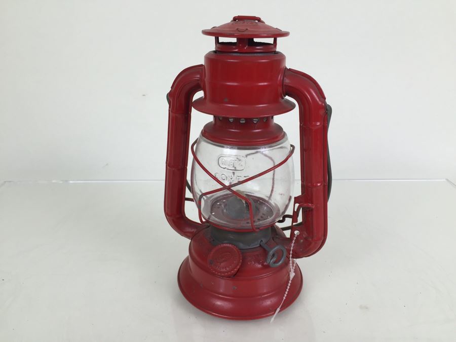 Dietz Comet Oil Lantern Red [Photo 10]