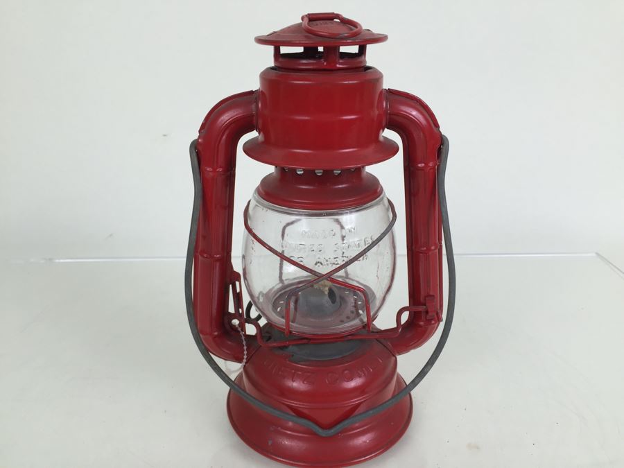 Dietz Comet Oil Lantern Red [Photo 7]