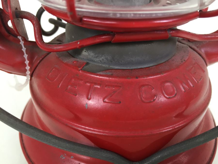 Dietz Comet Oil Lantern Red [Photo 3]