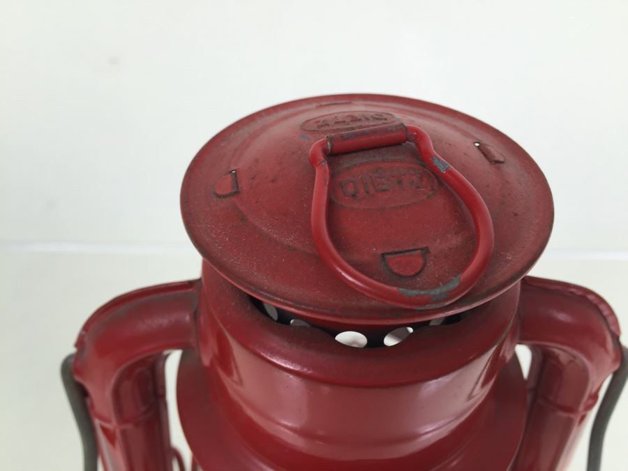 Dietz Comet Oil Lantern Red [Photo 8]