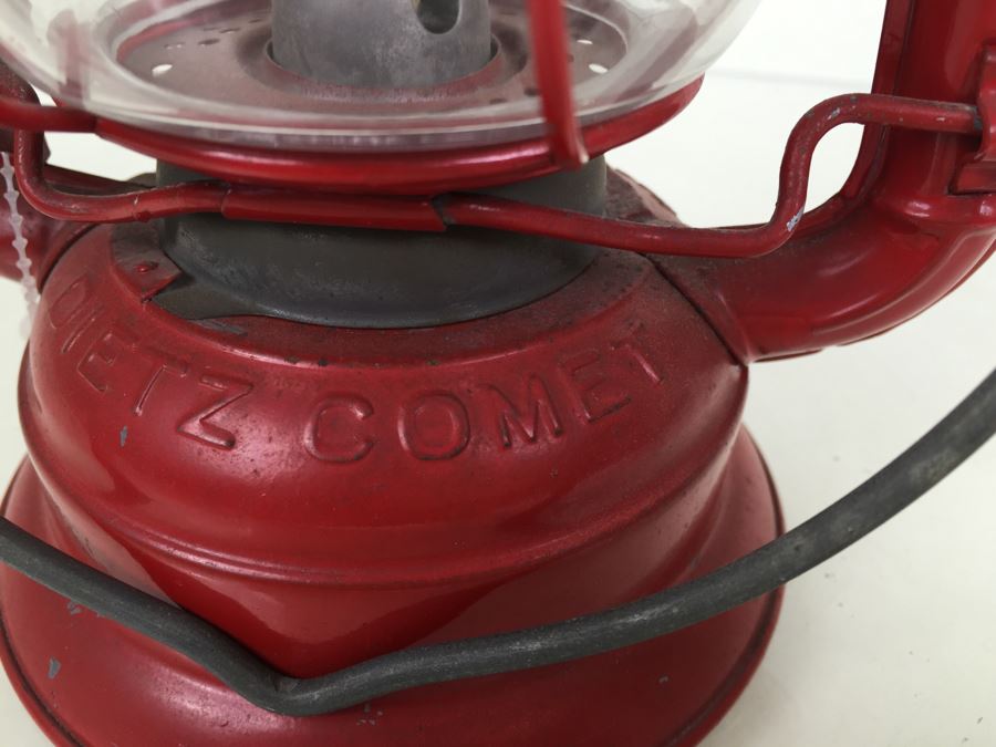 Dietz Comet Oil Lantern Red [Photo 6]