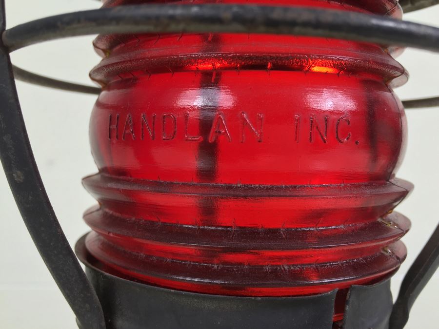Handlen Inc. St. Louis U.S.A. Oil Lantern Railroad Lantern [Photo 7]