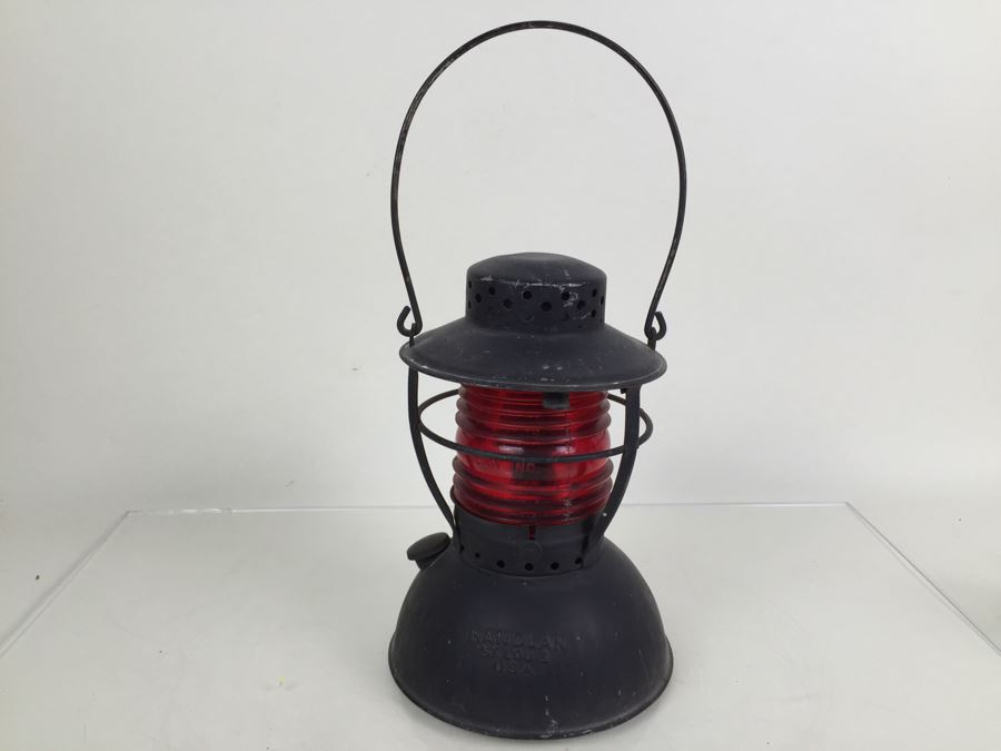 Handlen Inc. St. Louis U.S.A. Oil Lantern Railroad Lantern [Photo 4]