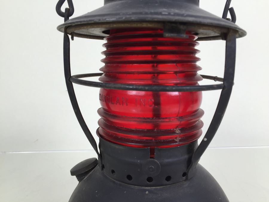 Handlen Inc. St. Louis U.S.A. Oil Lantern Railroad Lantern [Photo 2]