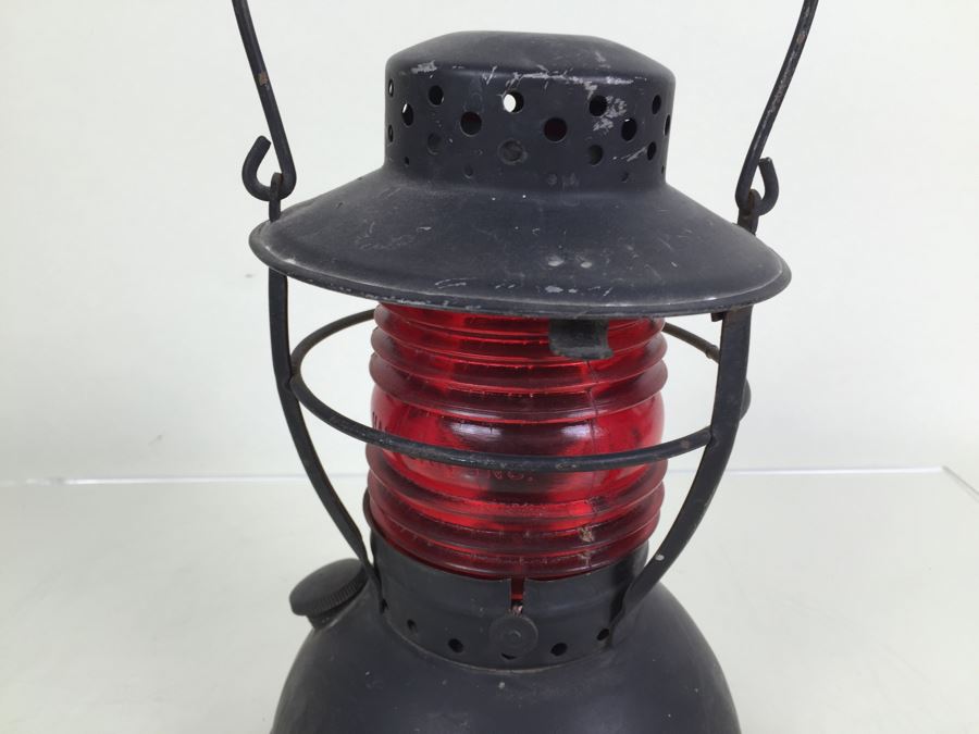 Handlen Inc. St. Louis U.S.A. Oil Lantern Railroad Lantern [Photo 5]