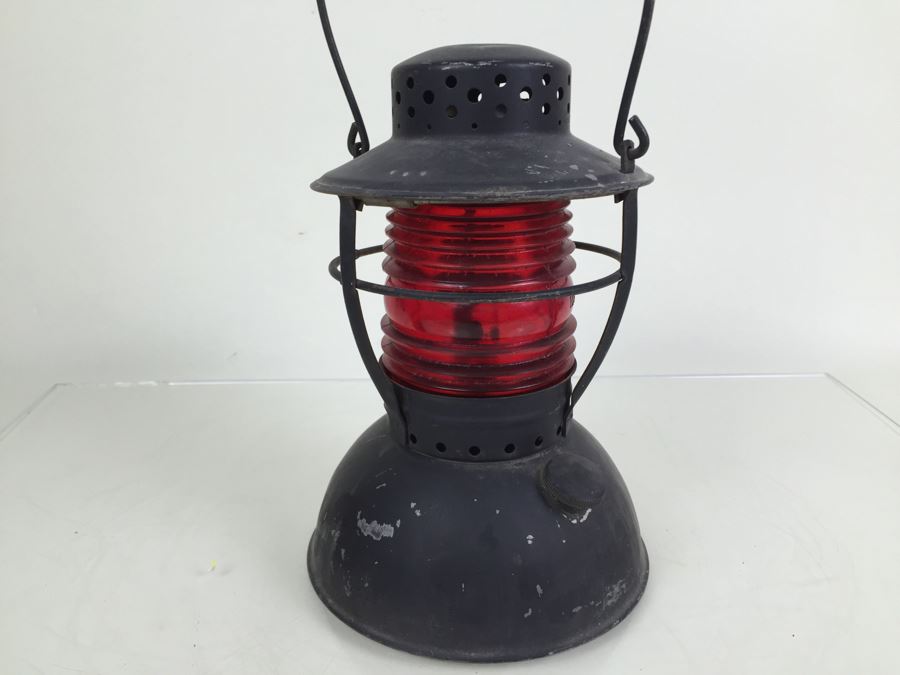 Handlen Inc. St. Louis U.S.A. Oil Lantern Railroad Lantern [Photo 9]