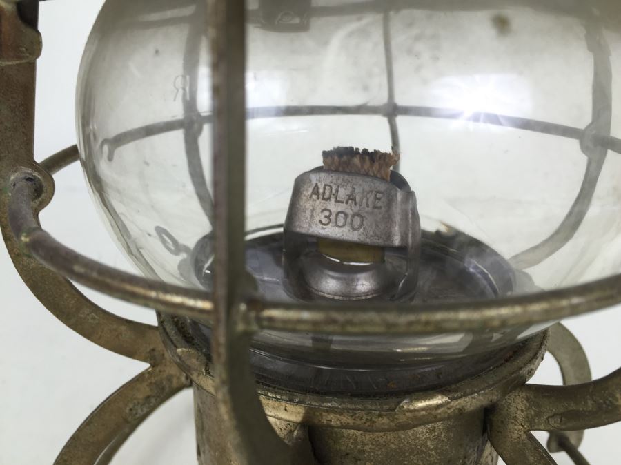 Adams & Westlake Railroad Lantern Adlake 300 With Southerner Ry. Globe Stamped A. C. L. R. R. (Atlantic Coast Line Railroad) New York [Photo 16]
