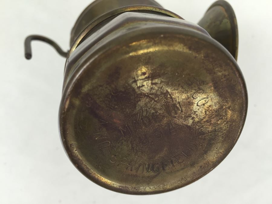 Universal Lamp Co. Auto Lite Miners Mining Light, Springfield, IL [Photo 15]