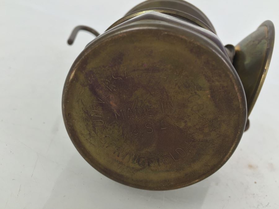 Universal Lamp Co. Auto Lite Miners Mining Light, Springfield, IL [Photo 12]