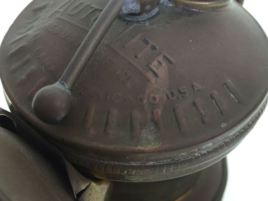 Universal Lamp Co. Auto Lite Miners Mining Light, Springfield, IL [Photo 8]