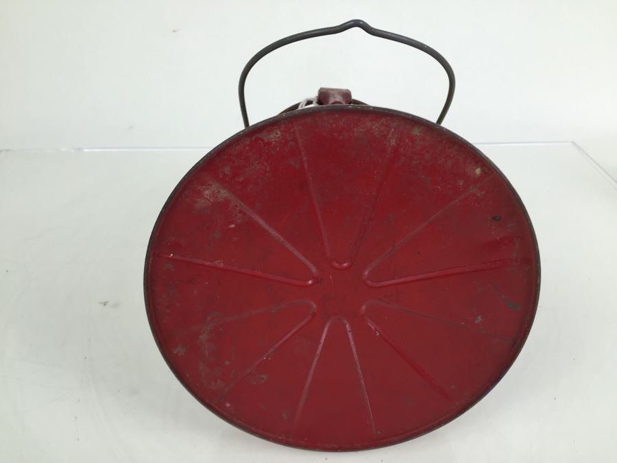Red Dietz Night Watch Lantern Syracuse NY USA With Red Globe Stamped S. D. G. & E. Co. [Photo 16]