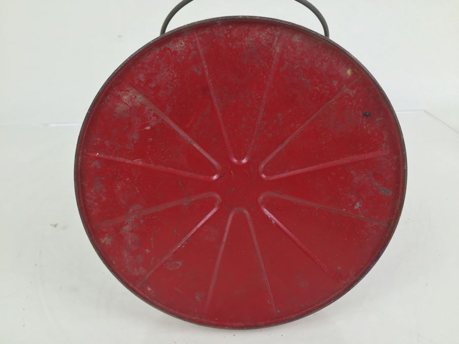 Red Dietz Night Watch Lantern Syracuse NY USA With Red Globe Stamped S. D. G. & E. Co. [Photo 17]
