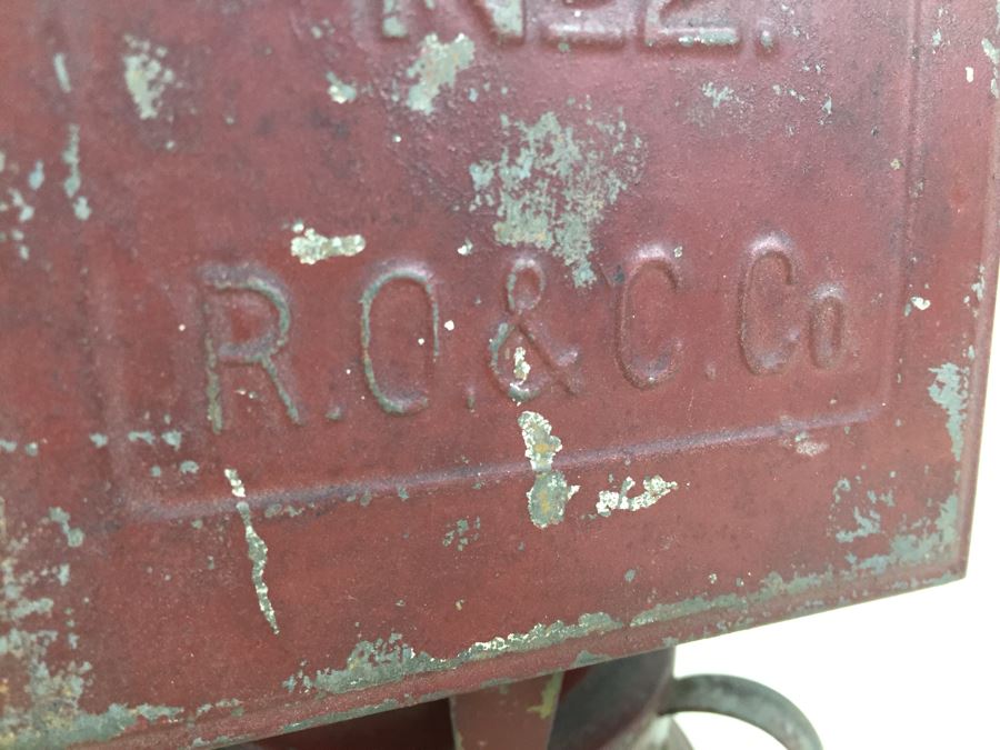 Rare Antique Darkroom Photography Developing Lantern Universal No. 2 R. O. & C. Co. [Photo 6]