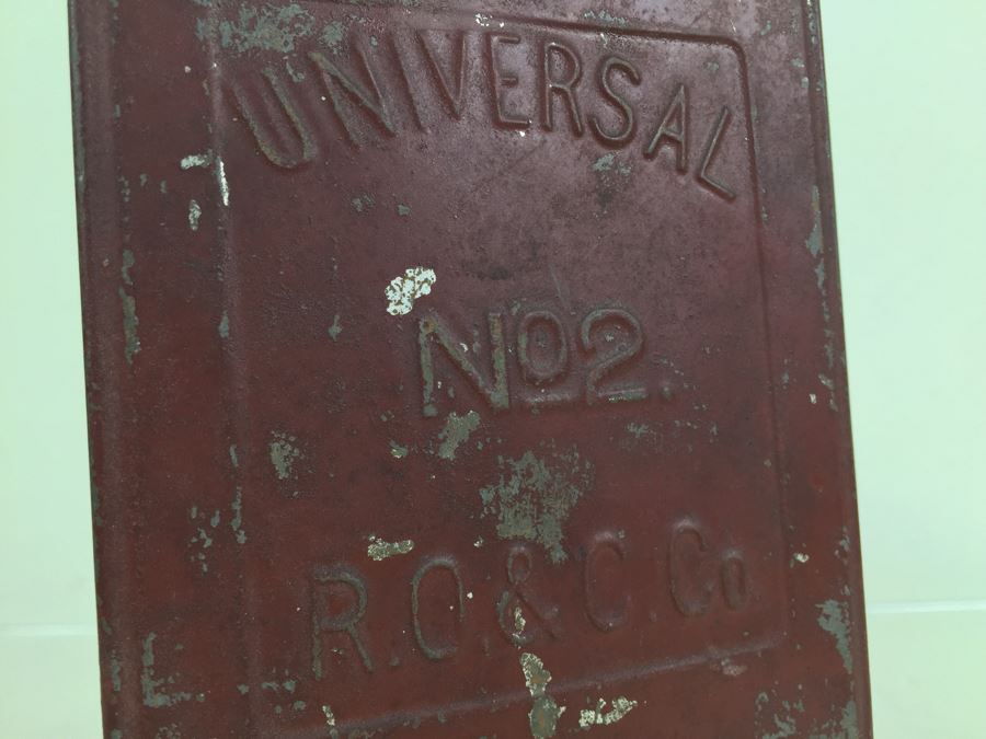 Rare Antique Darkroom Photography Developing Lantern Universal No. 2 R. O. & C. Co. [Photo 7]