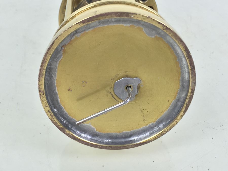 Solid Brass Miners' Lamp E. Thomas & Williams Ltd Cambrian No HS 8771 Oil Lantern Makers Aberdare Wales [Photo 16]