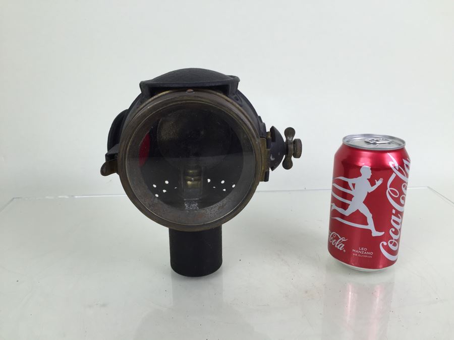 Antique Automobile Light 'Les Vestales' Phares Besnard No. 1864 UNIS France [Photo 16]